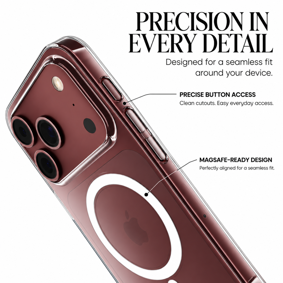 WIGGLE WIGGLE Clear MagSafe Case